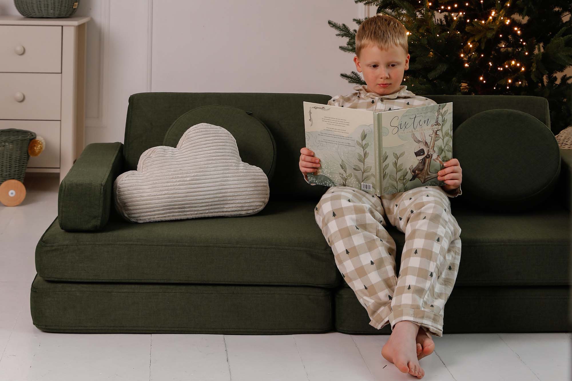 Shappy Cloud Cushion Corduroy Vanilla