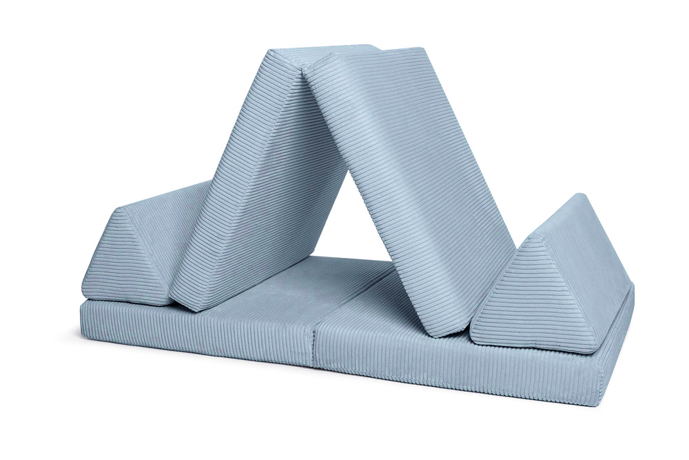 Shappy Play Sofa Pure Corduroy Sky Sugar